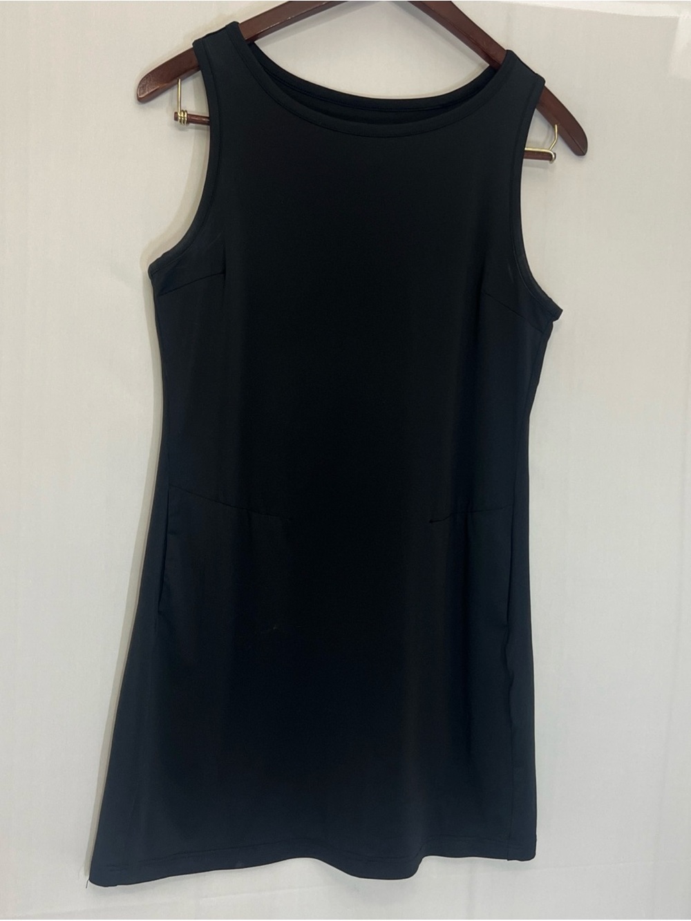 Columbia Black Sleeveless Performance Midi Dress